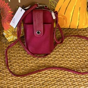 Apt. 9 Crossbody Bag in Rich Burgundy